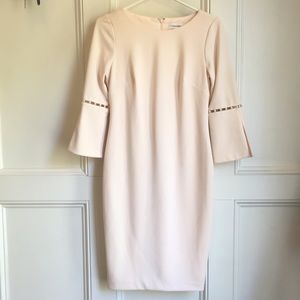 Calvin Klein Pearl Sleeve Dress
